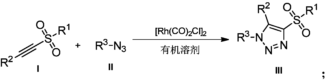 Novel method for preparing 4-sulfonyl-1,4,5-tri-substituted 1,2,3-triazole