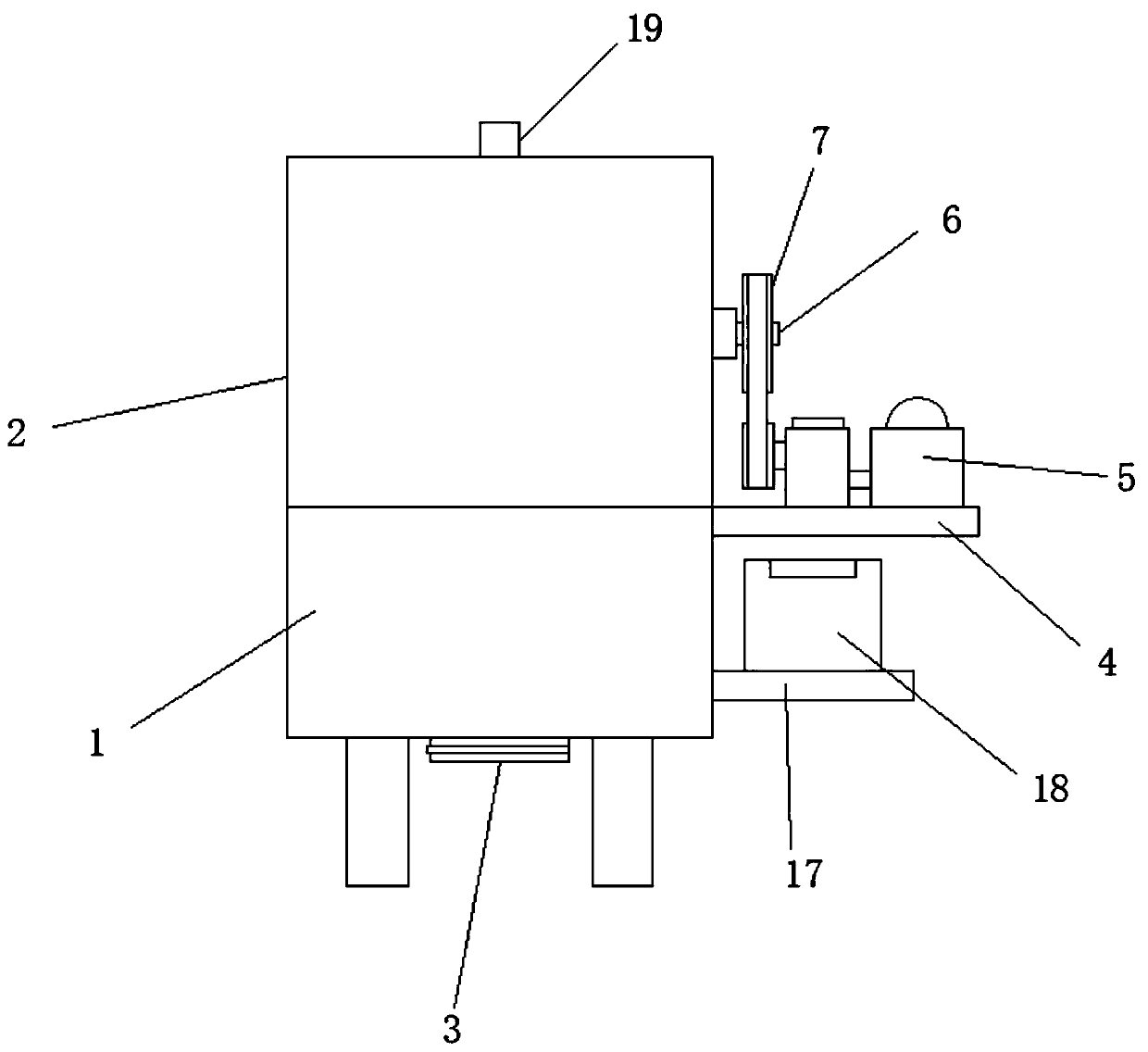 Efficient and energy-saving coal gangue brick firing system