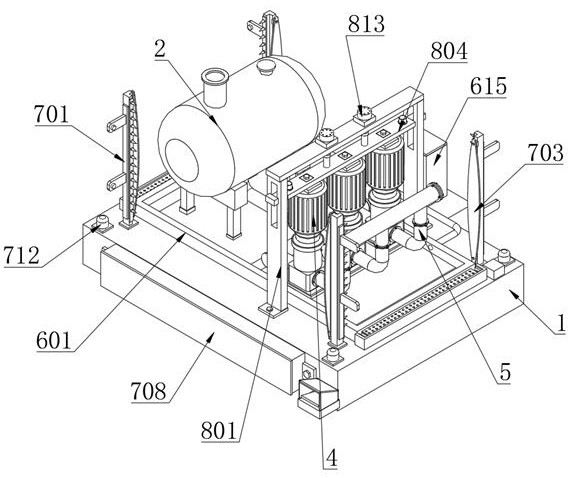 Intelligent pressure regulating pump station