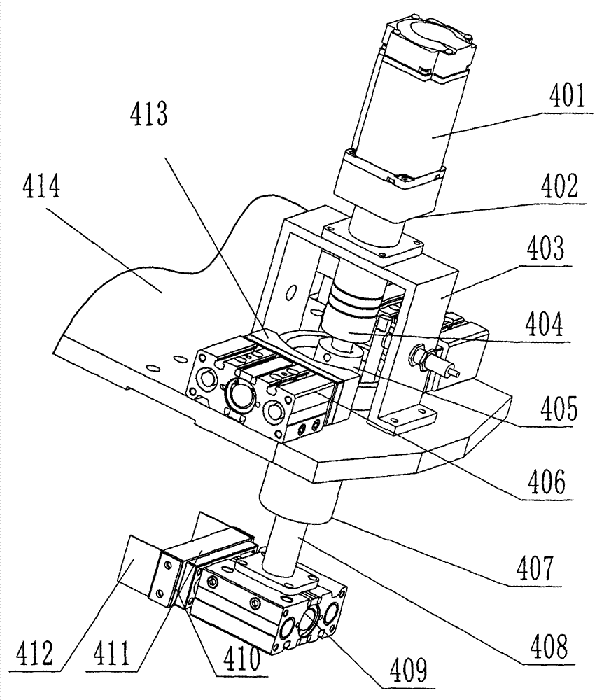 Solar cell module edge trimming machine edge trimming device