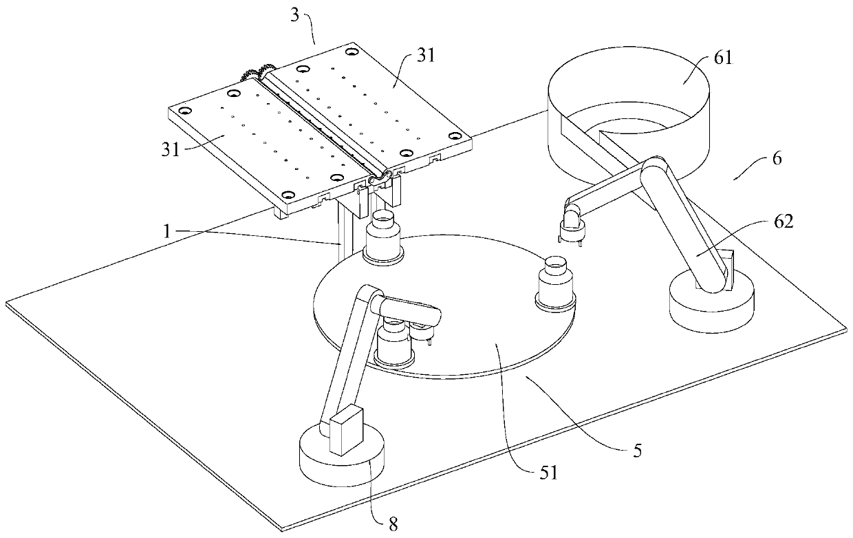 Pouring and packaging device and method for powdery medicine