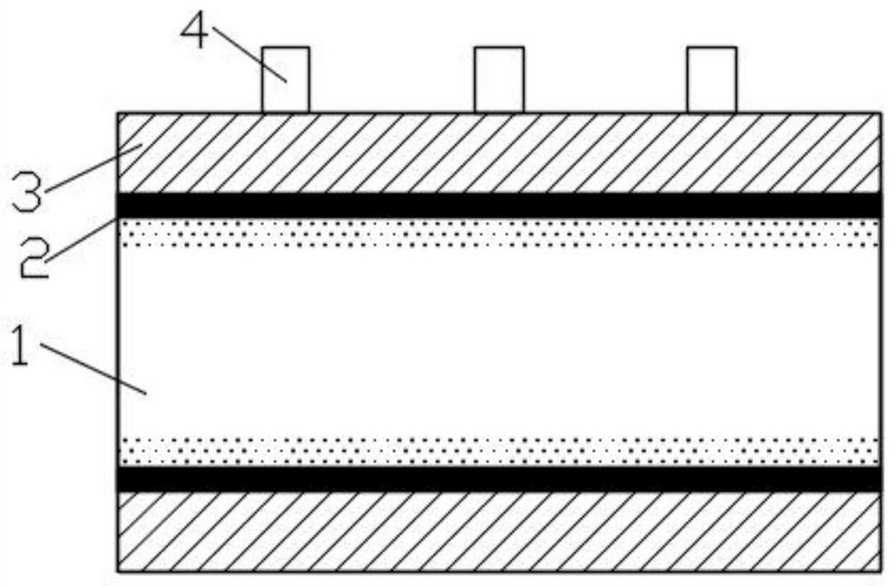 Passivation contact structure and preparation method and application thereof