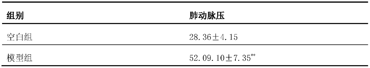 A kind of pharmaceutical composition for treating cor pulmonale