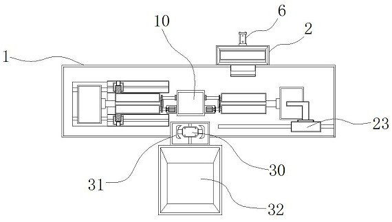 Turning and grinding all-in-one machine with protection structure for numerical control machining