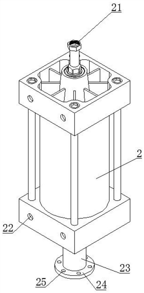 Die-casting machine charging barrel and injection rod