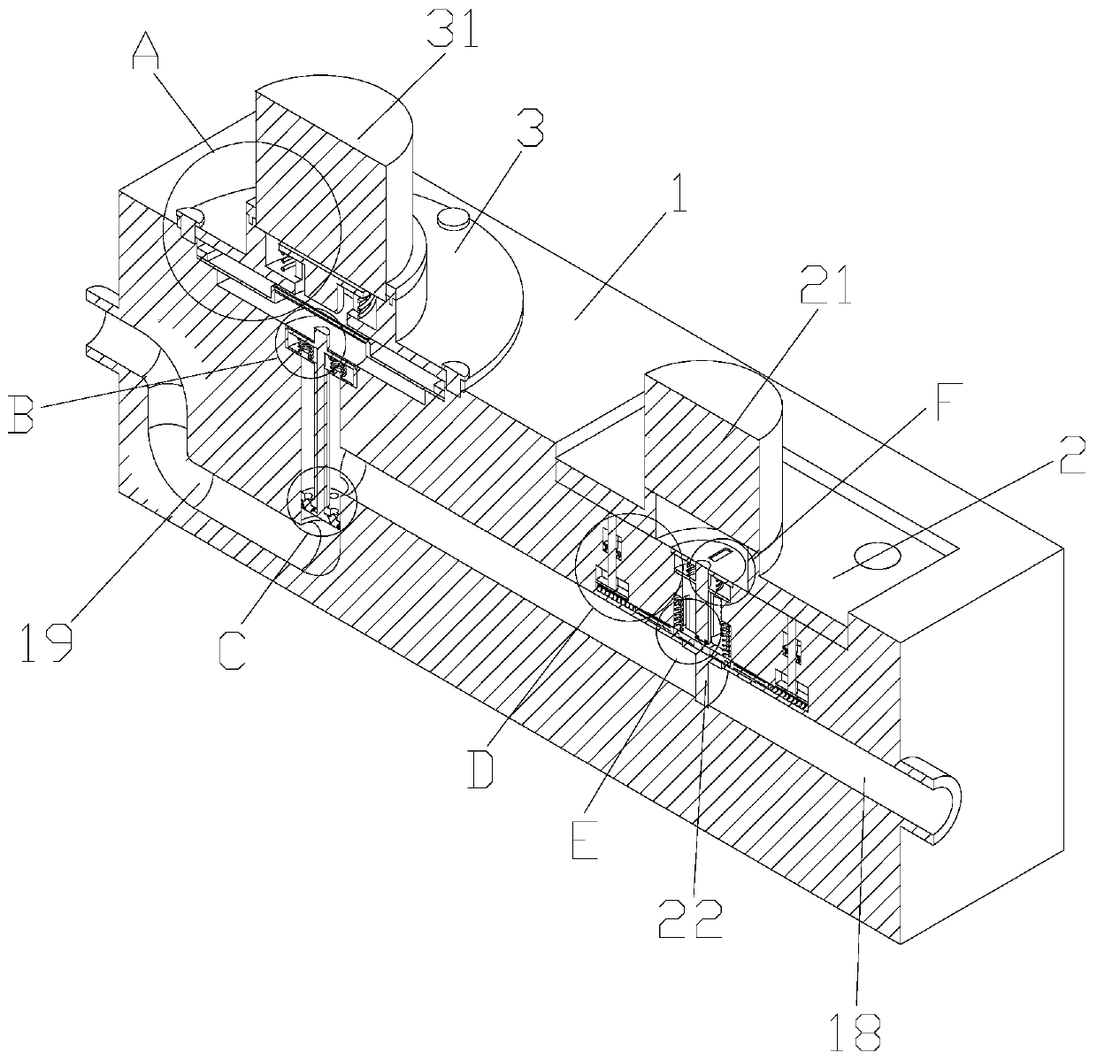 Gas proportional valve