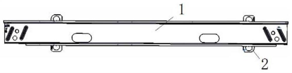 Tool for detecting connection strength of guide rail of automobile glass lifter