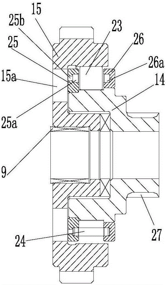 Waved friction-driven side-hung self-adaptive automatic variable-speed driving assembly for electric motorcycle