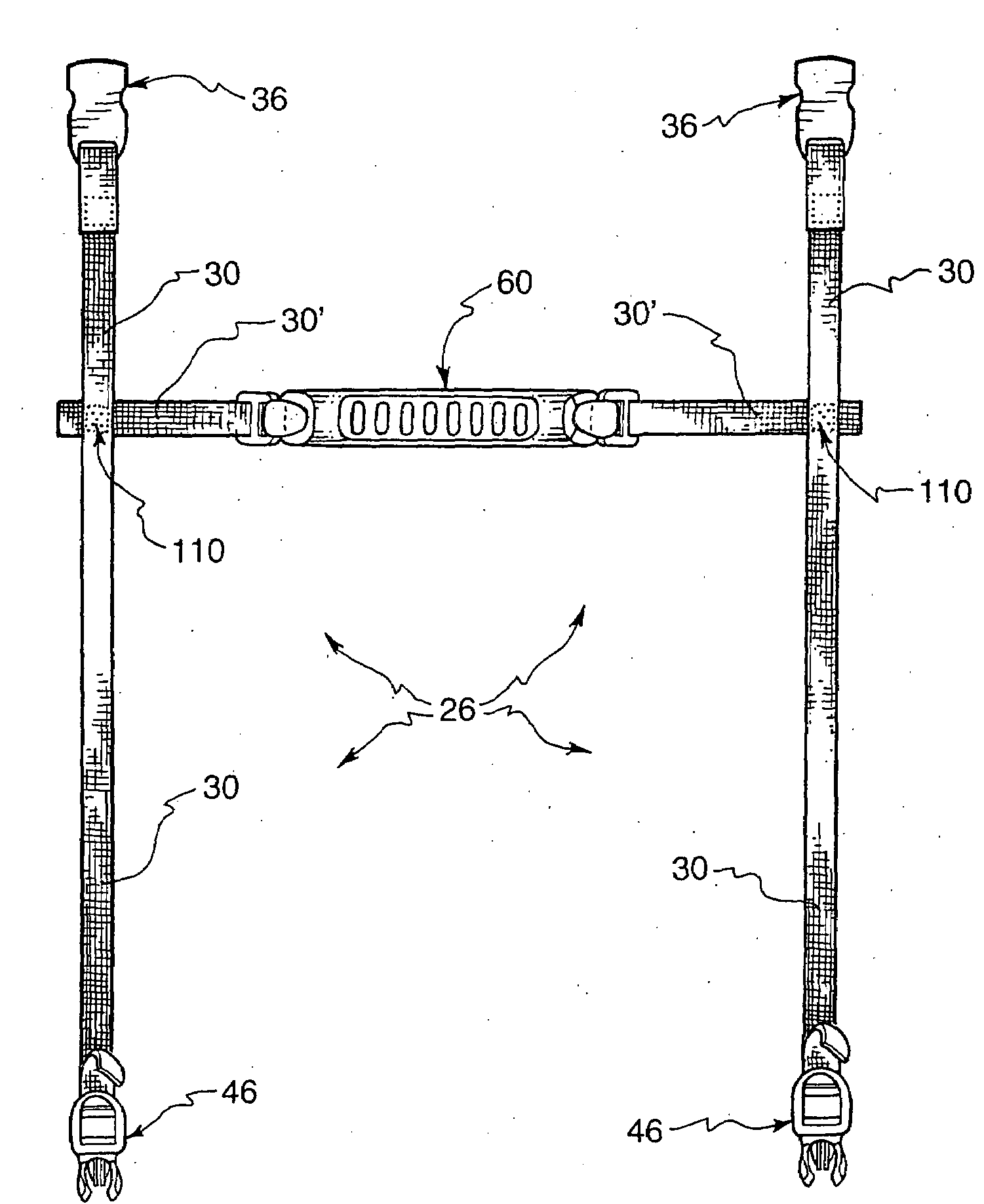 Reusable, adjustable carriers for toting awkward handle-less items and related methods