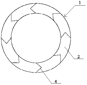 Radial magnet ring and production method thereof