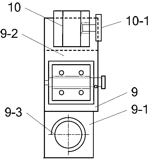 Structural dynamic defective optical fiber microscopic monitoring device
