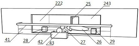 Electronic viewing interactive live-action system