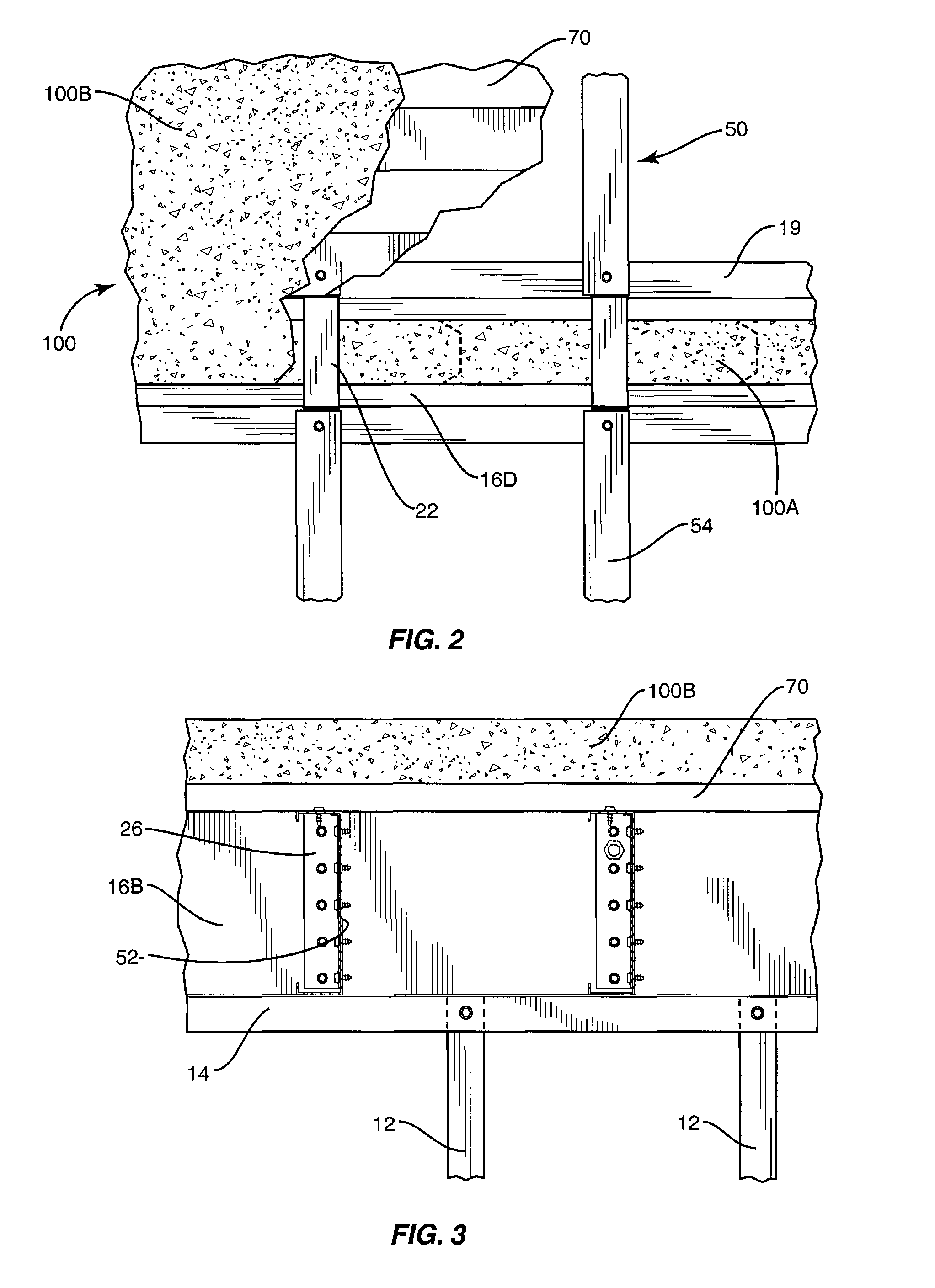 Concrete and light gauge cold formed steel building structure with beam and floor extending over a load bearing stud wall and method of forming