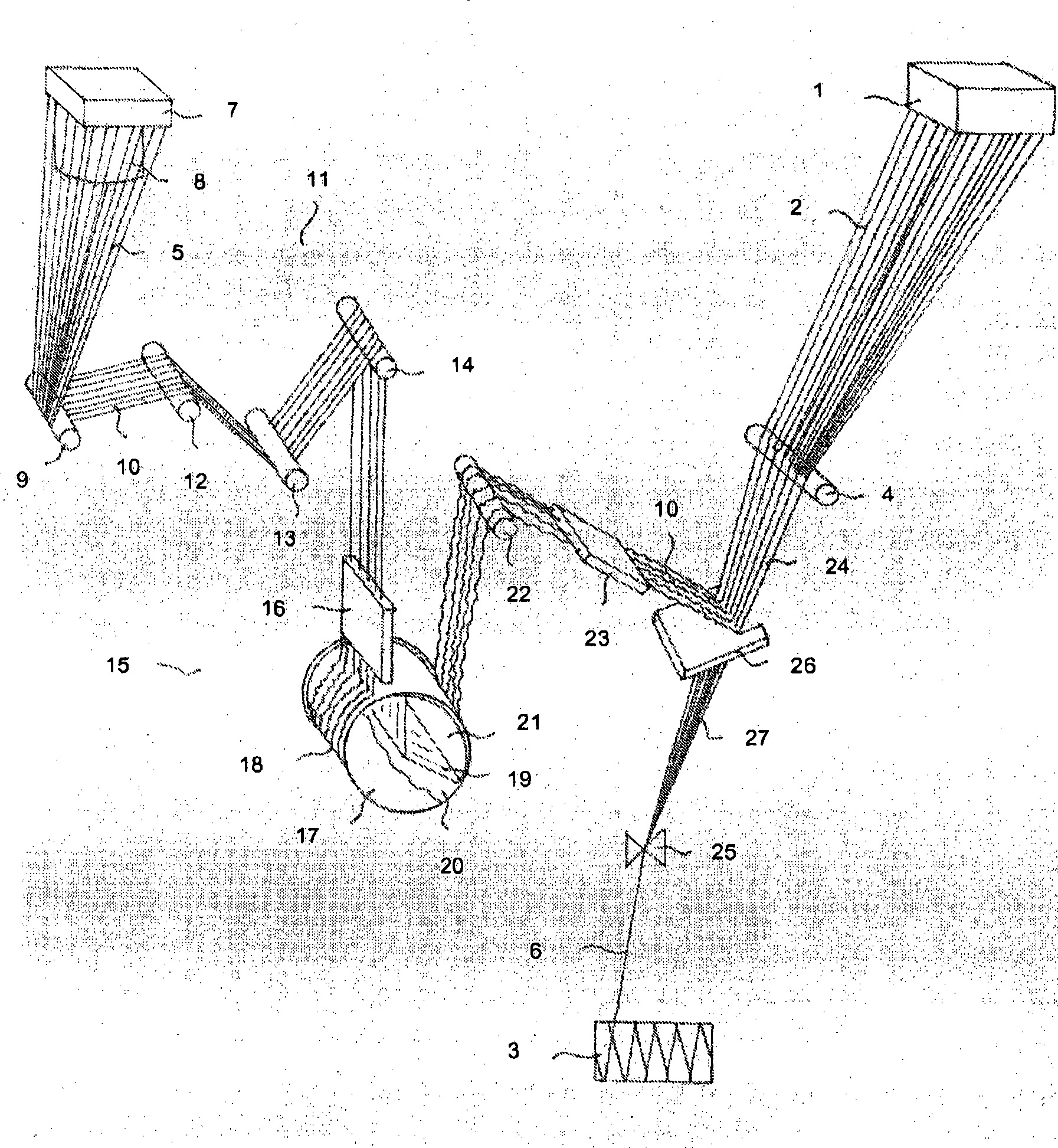 Process and device for manufacturing a composite strand