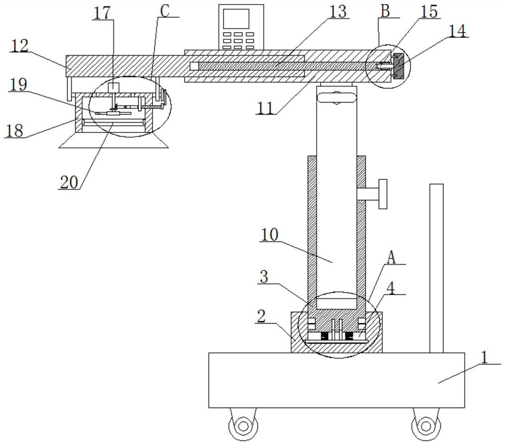 Treatment device for medical care