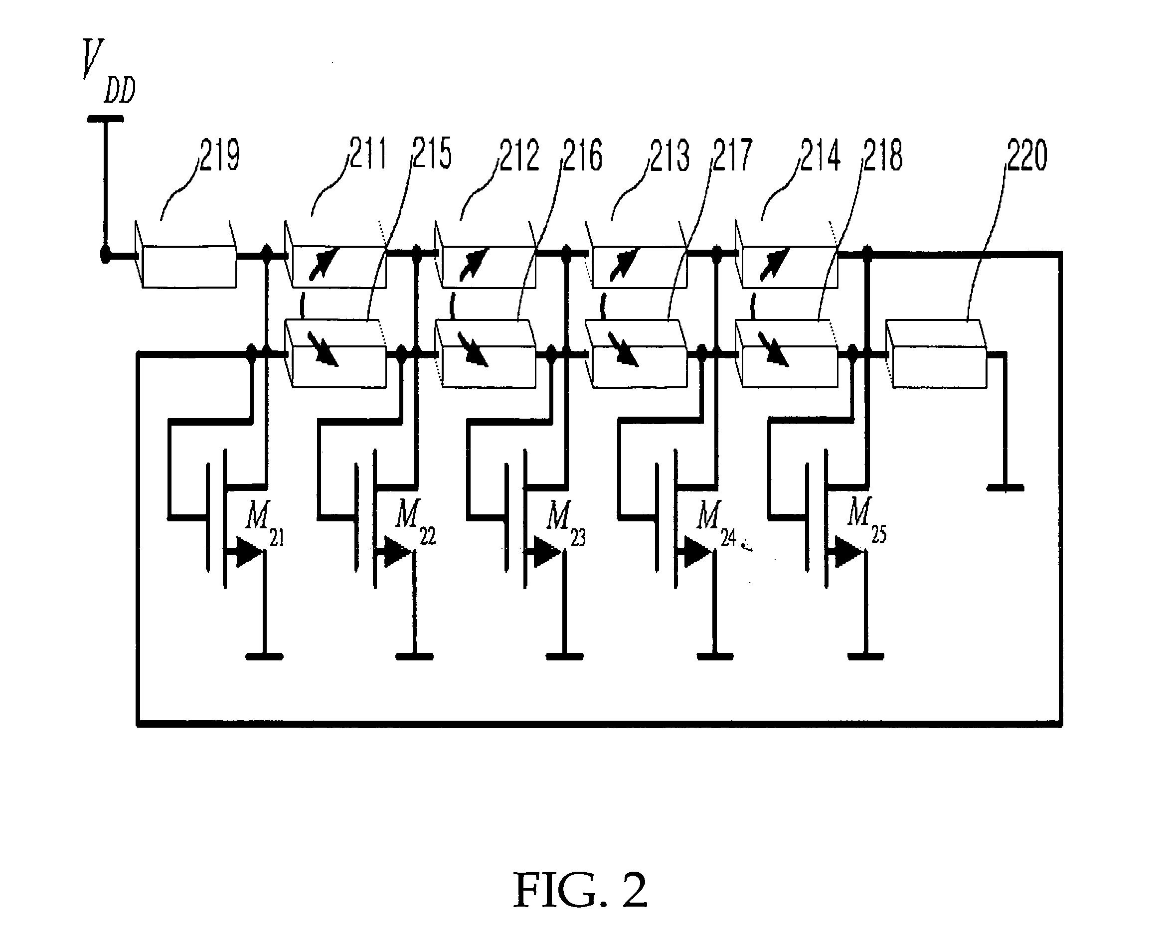 High frequency distributed oscillator using coupled transmission line