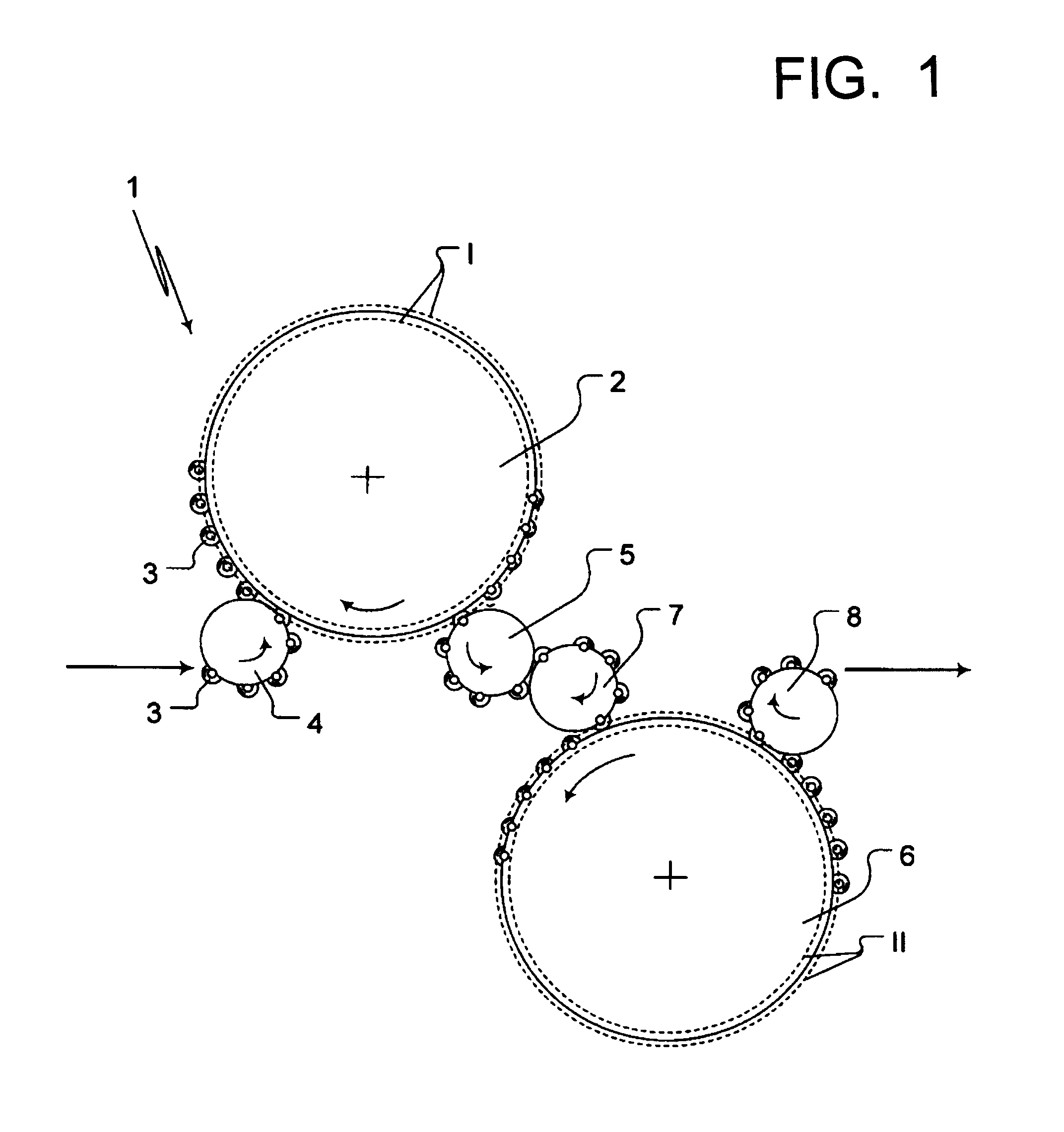 Procedure and apparatus for the treating containers such as plastic bottles in a bottle filling plant or containers in a container filling plant