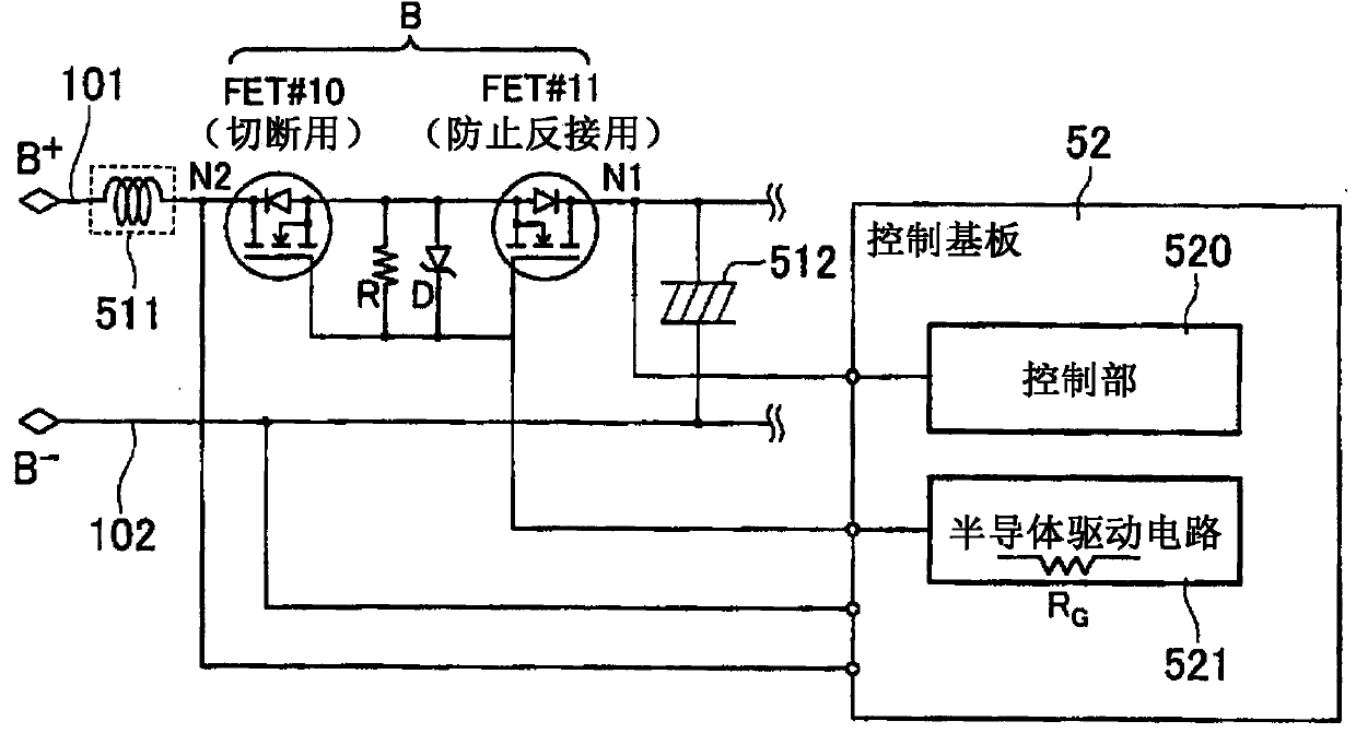 Electronic control device for electric power steering apparatus