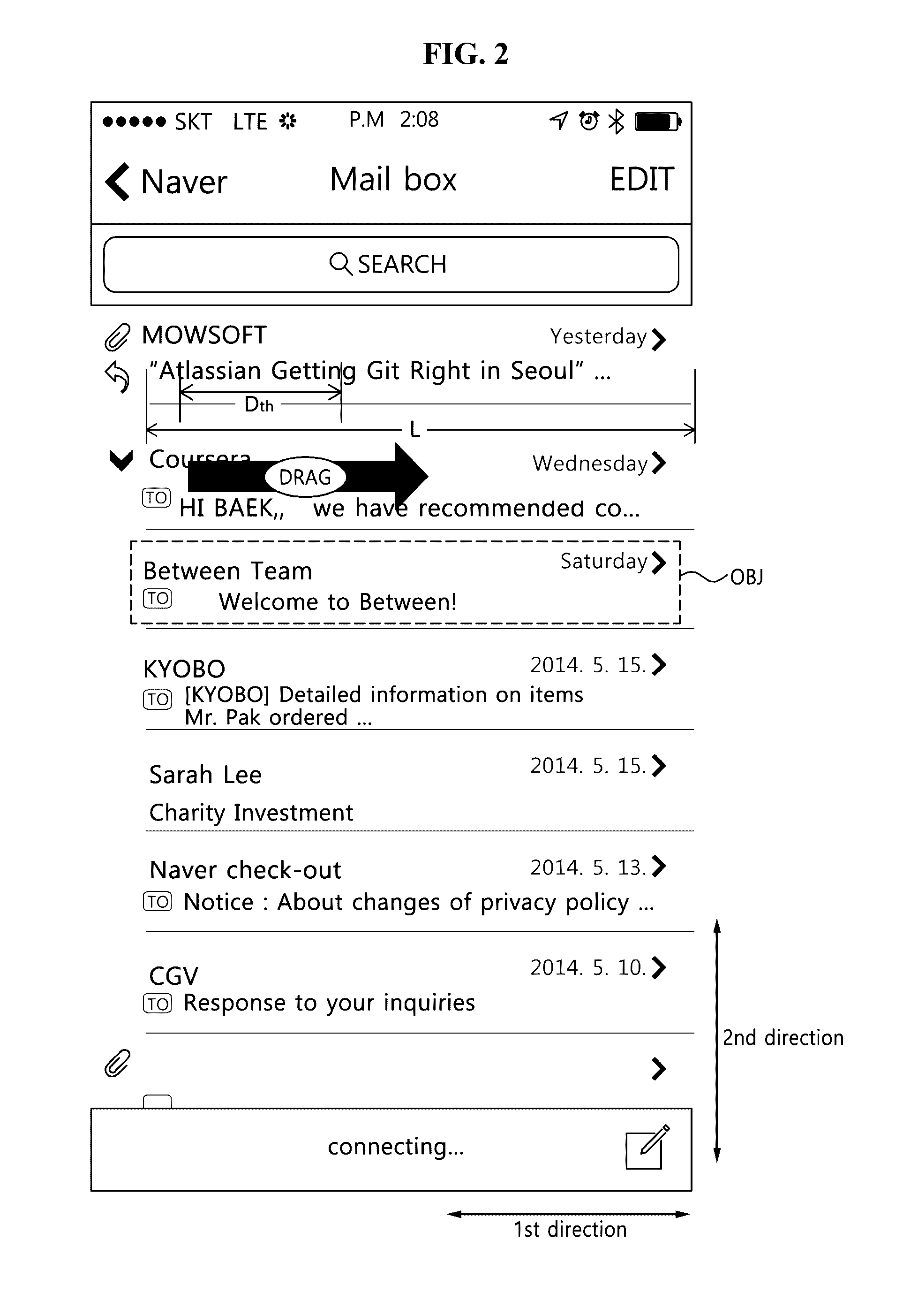 Electronic device including touch screen display for processing file instructions simultaneously and method of operating same