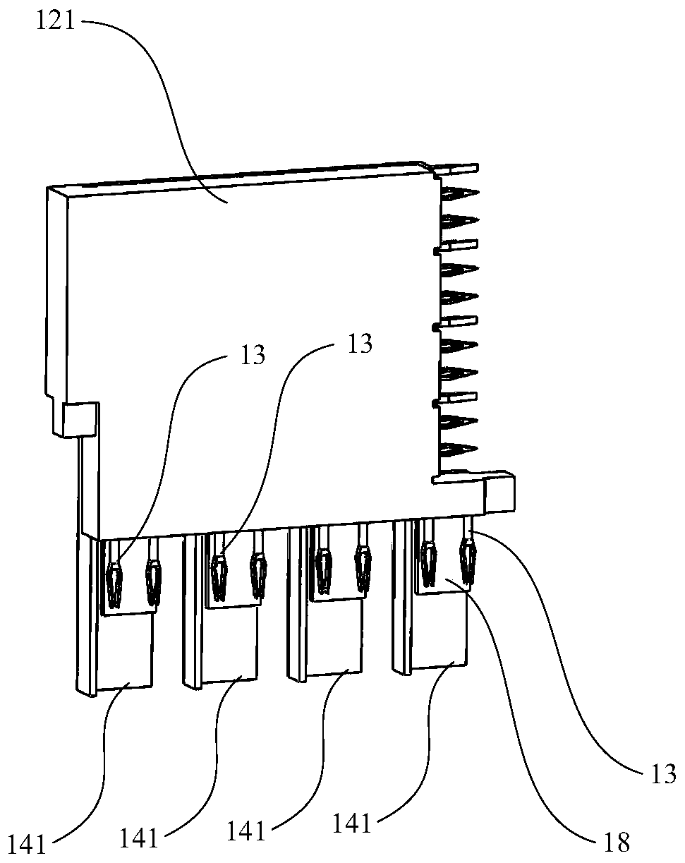 High-speed, high-density connectors with double shielding