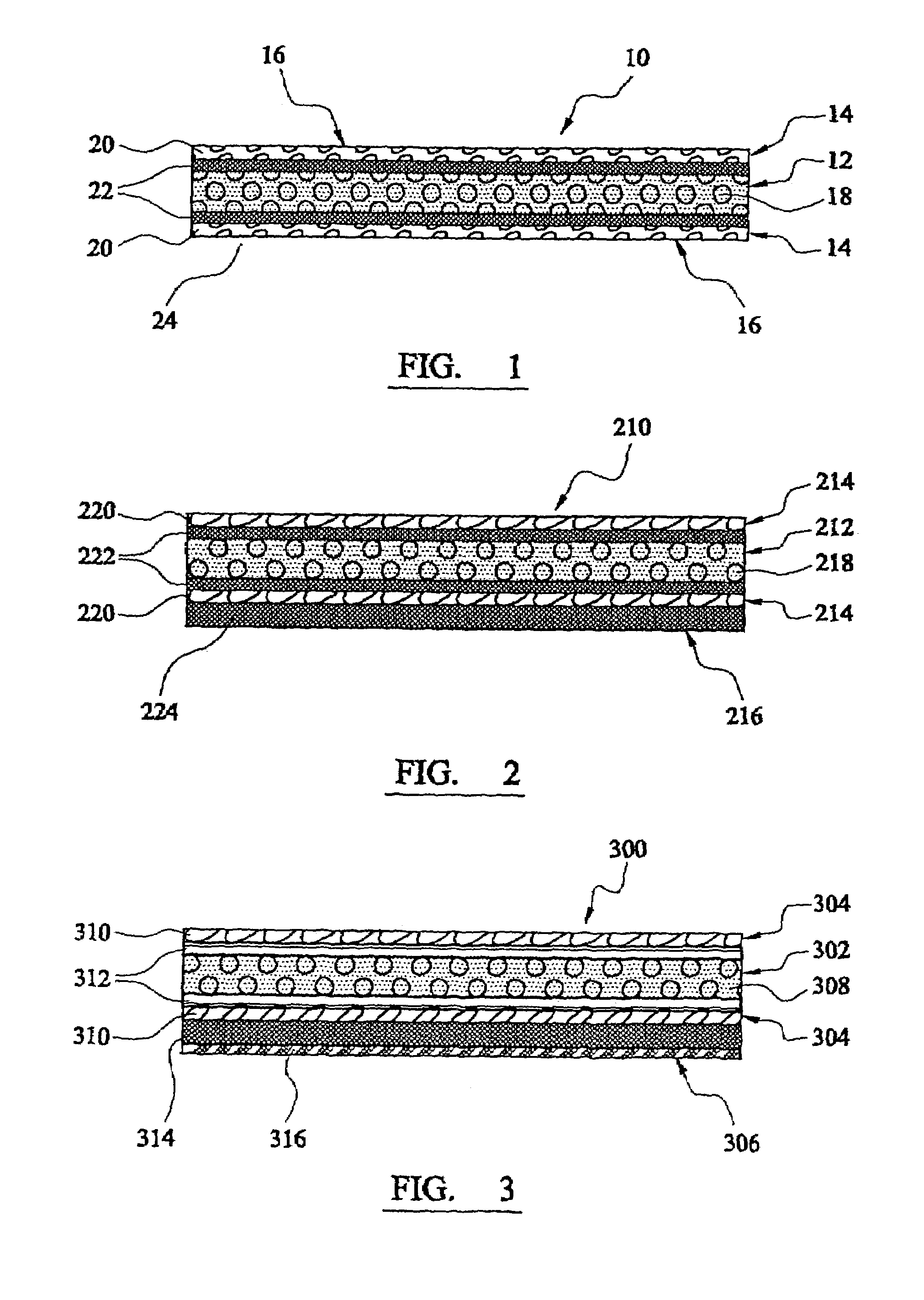 Sheet moulding compound (SMC) with ventilating structure for entrapped gases