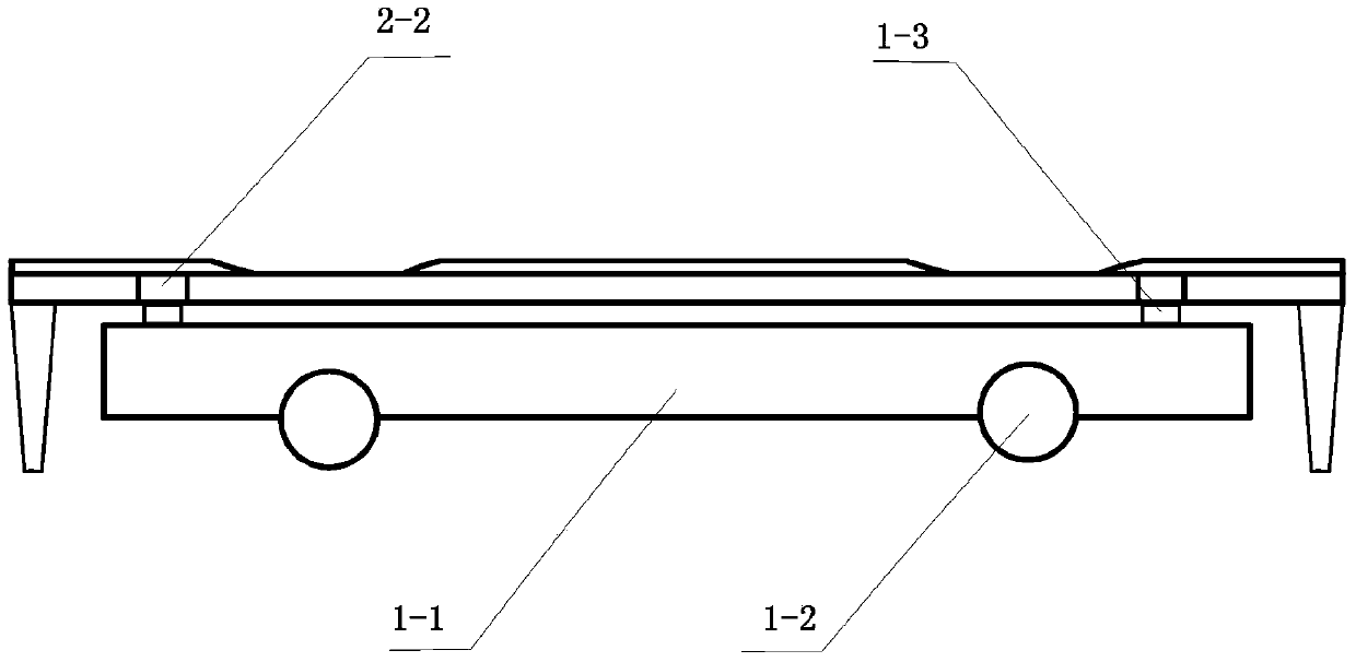 AGV hoisting correction system based on non-guided path and method thereof