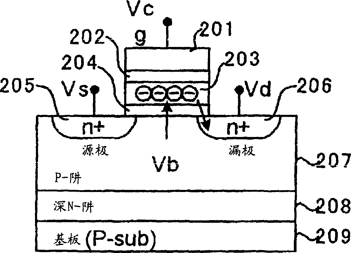 Non-volatile semiconductor memory device and writing method therefor