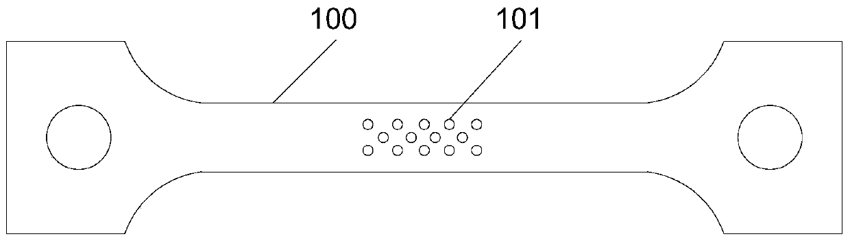 Method for evaluating original fatigue quality of nickel-based single crystal gas film hole structural member