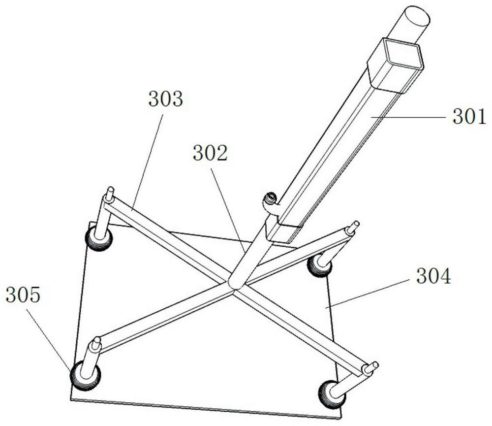 Automatic waste bagging device for sludge squeezer