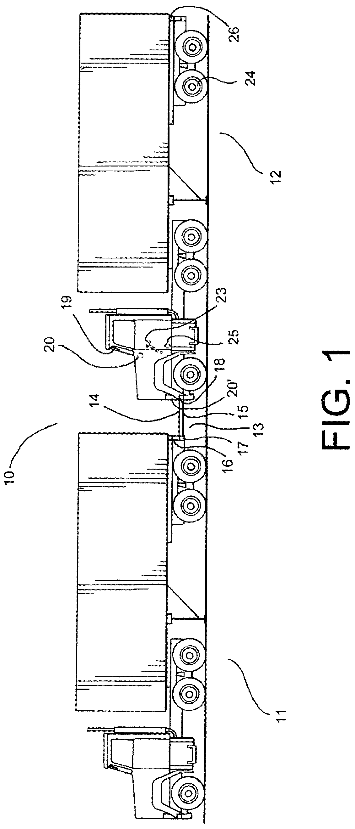 Methods for Linking Motor Vehicles to Reduce Aerodynamic Drag and Improve Fuel Economy