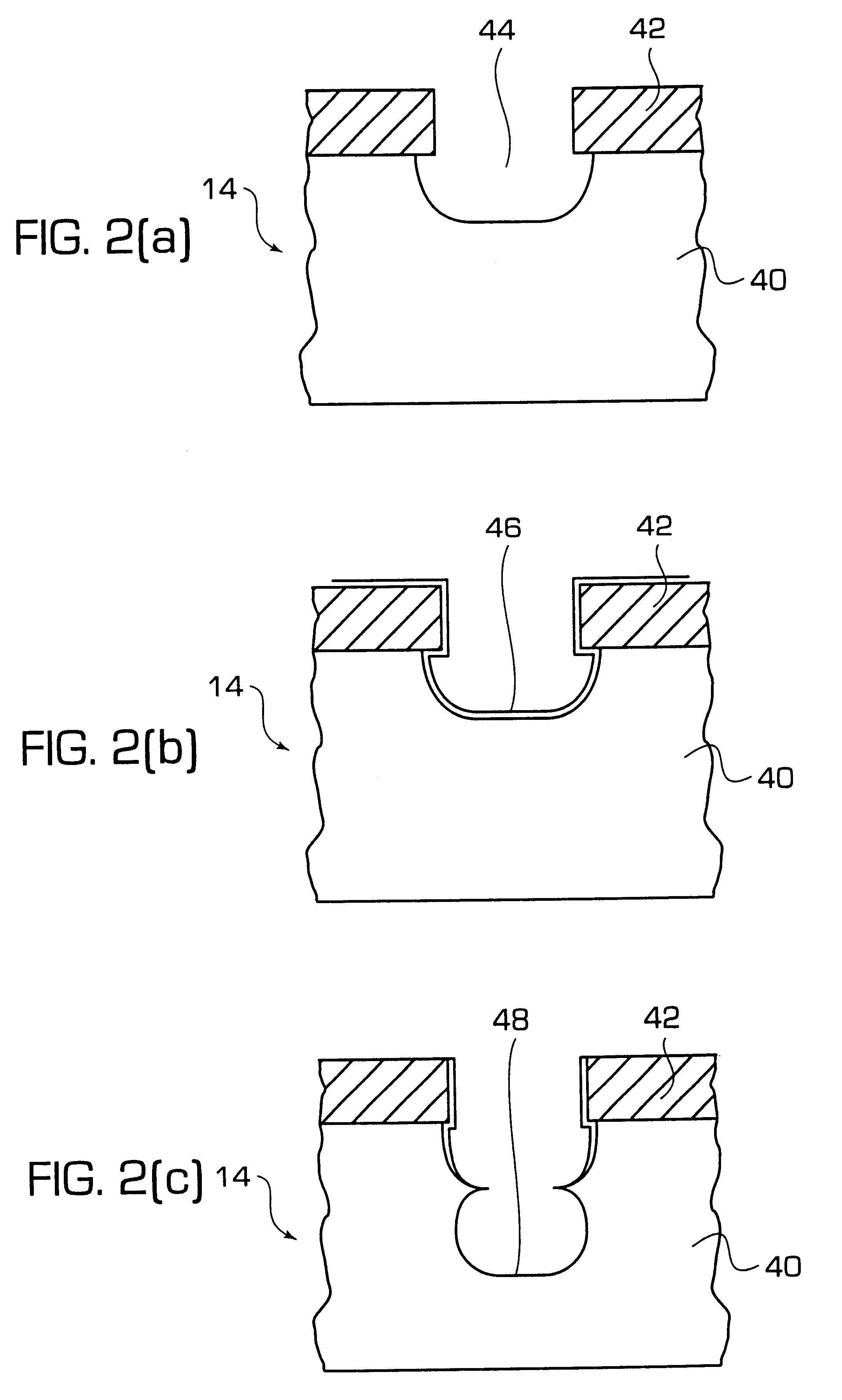 Method of anisotropic etching of substrates