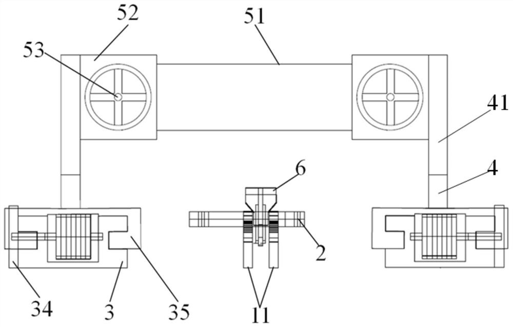 A-type lifting lug trimming device and using method thereof