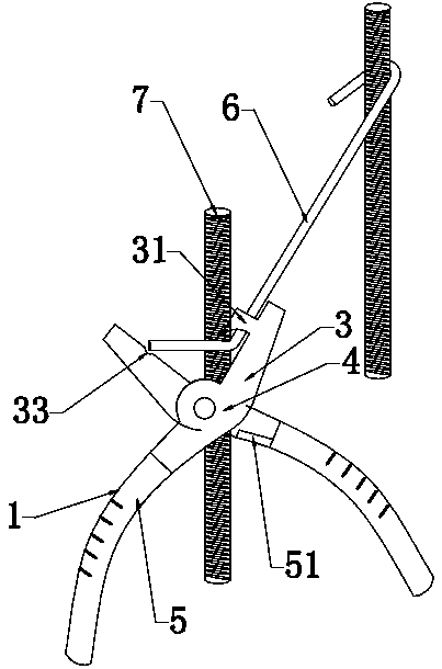 Pliers facilitating bending of rebars