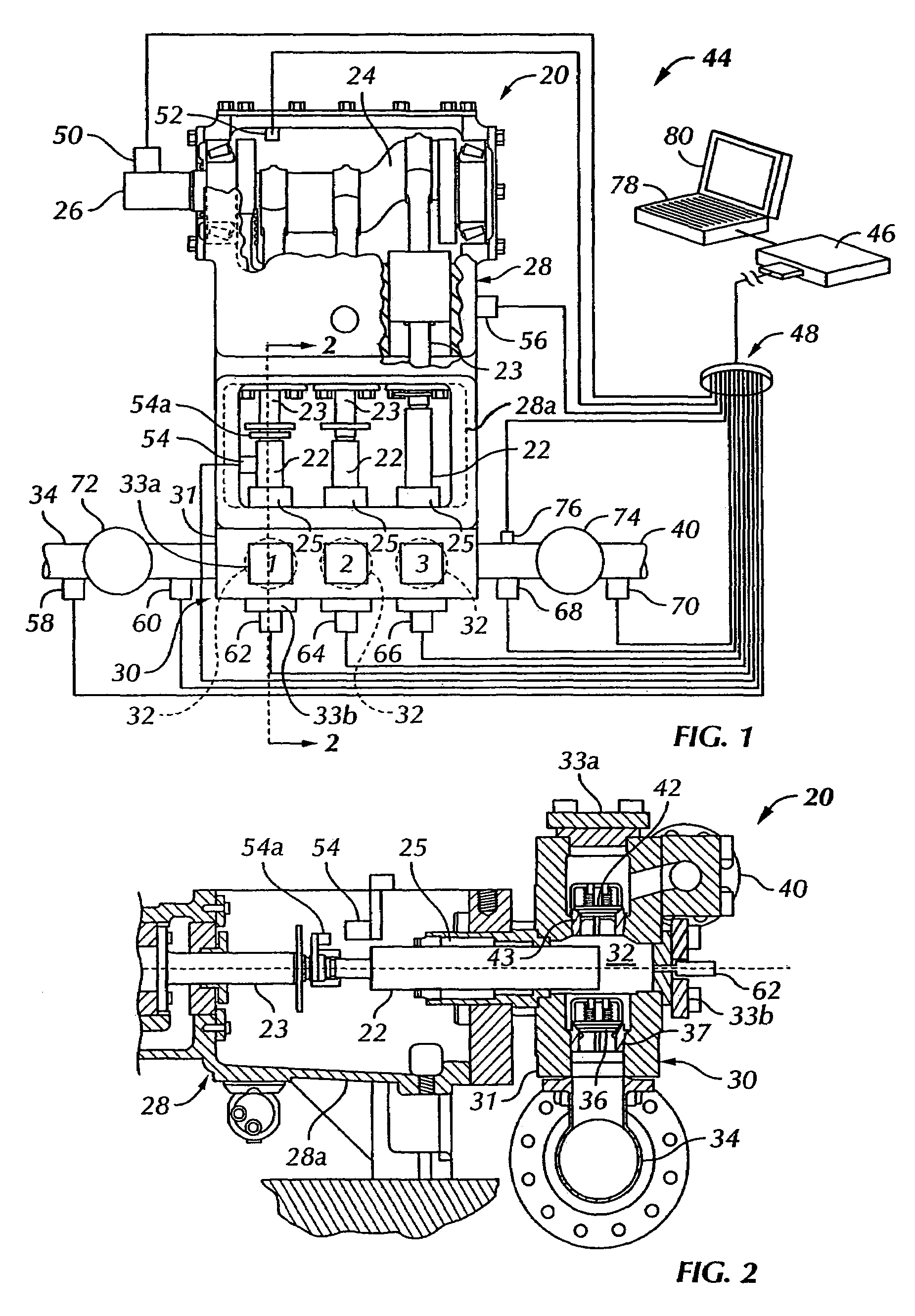System and method for power pump performance monitoring and analysis