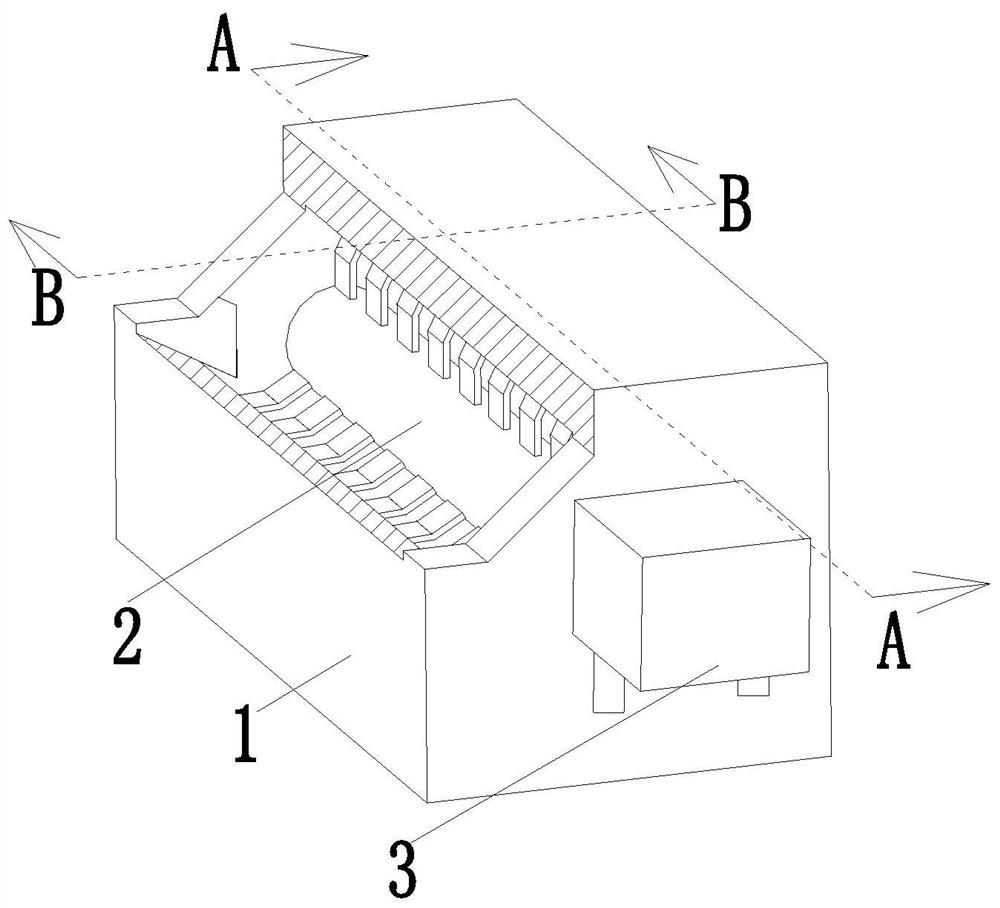 A treatment system for resource utilization of construction solid waste