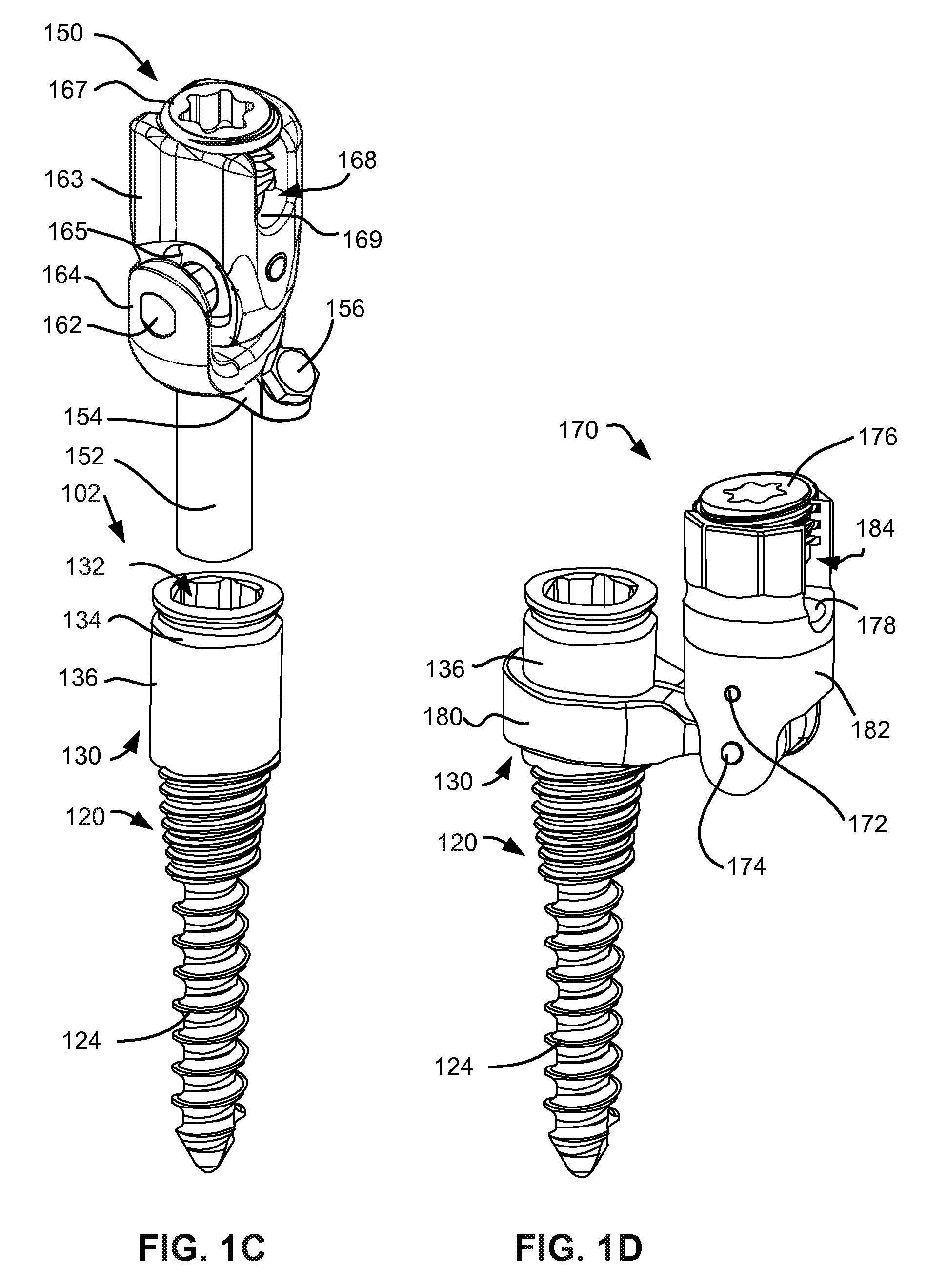 Load-sharing bone anchor having a deflectable post and method for dynamic stabilization of the spine