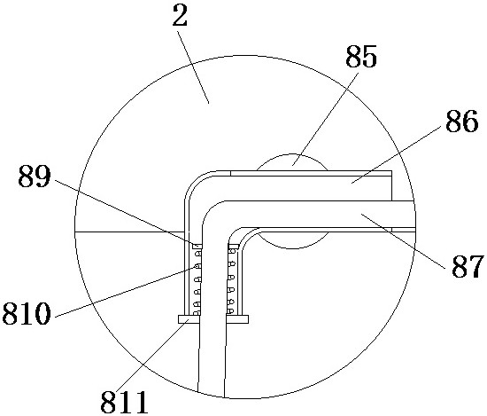 Building curtain wall with anti-falling protection function