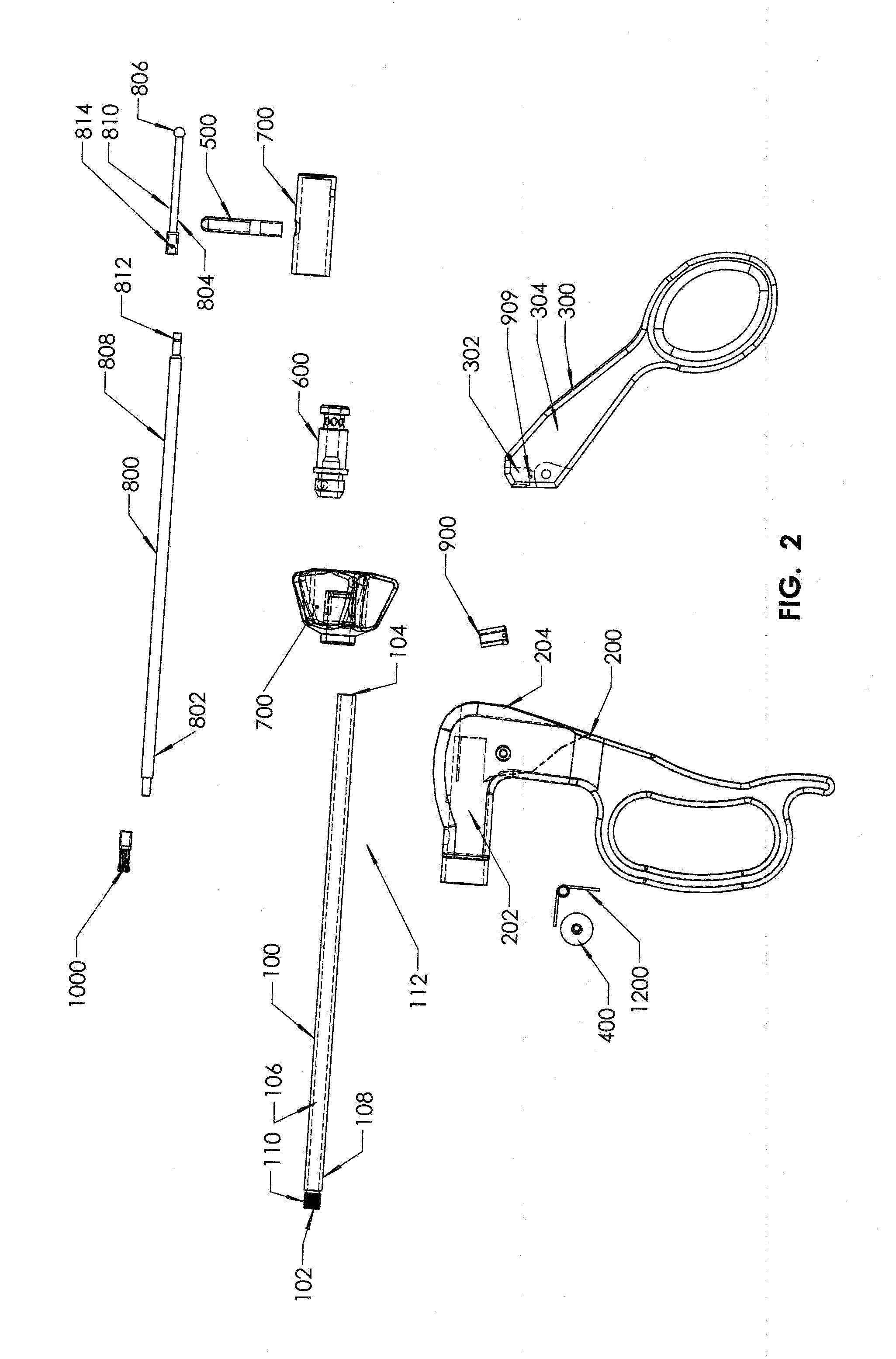 Surgical instrument with detachable tip