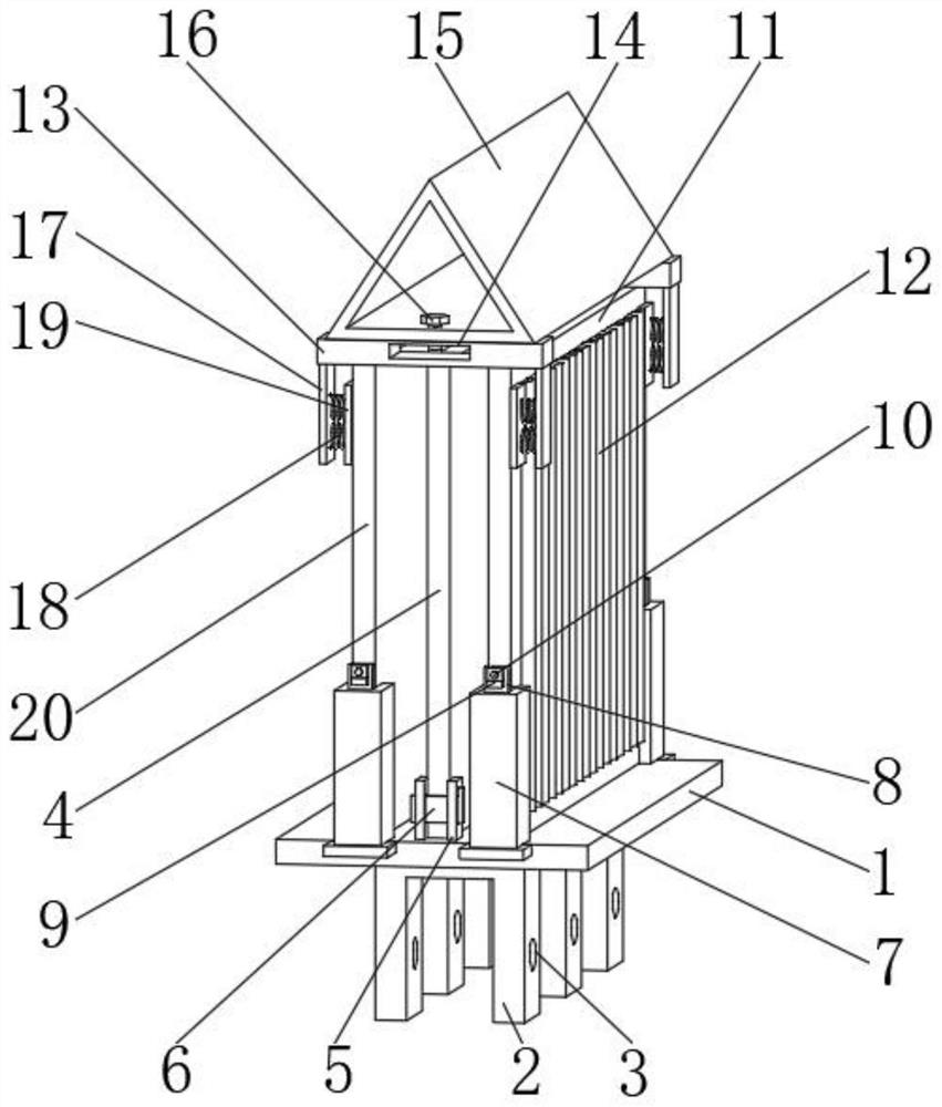 Three-layer noise prevention and treatment equipment special for environmental protection