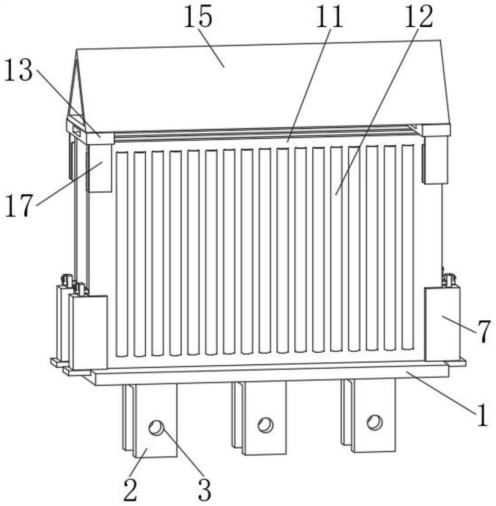 Three-layer noise prevention and treatment equipment special for environmental protection