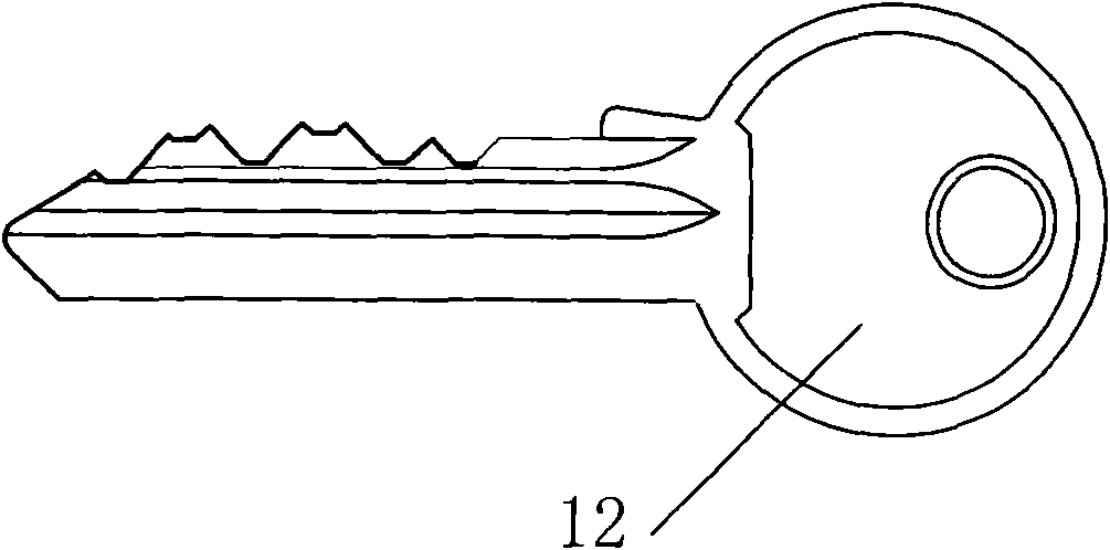 Anti-bump key lock core