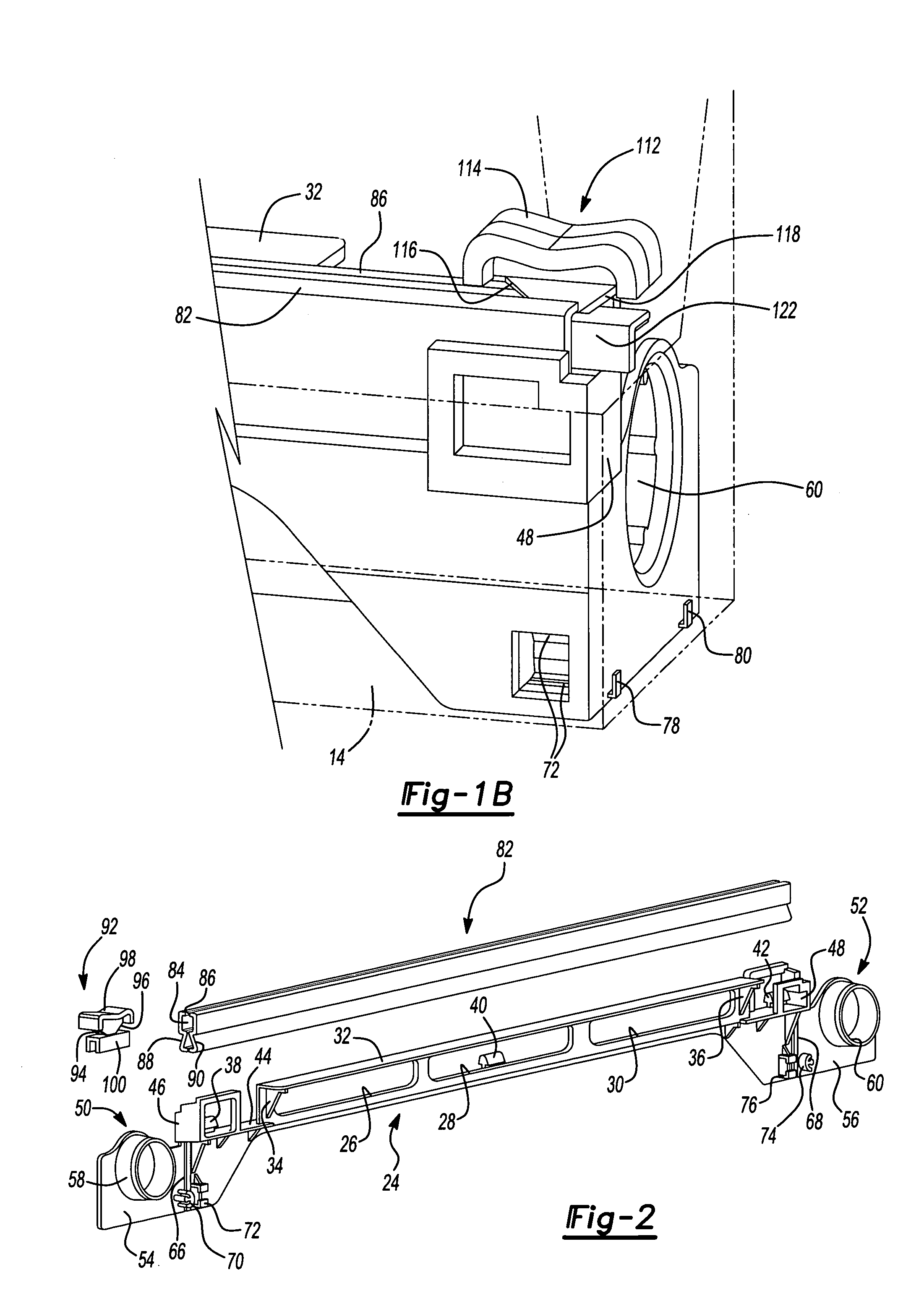 Roll supporting slide cutter assembly incorporating a traversable cutter tab and in particular capable of being supported within a carton enclosure associated with a wrap material roll