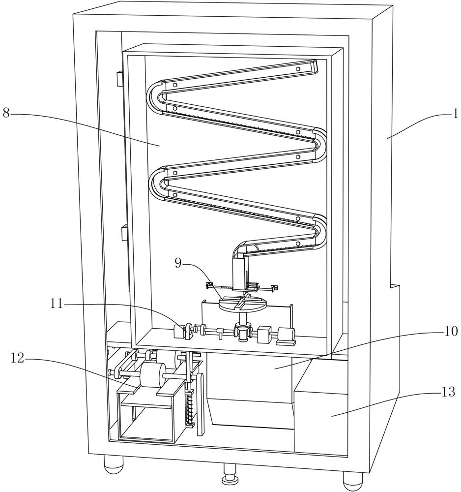 Intelligent mobile intelligent terminal capable of improving watching interest and system thereof