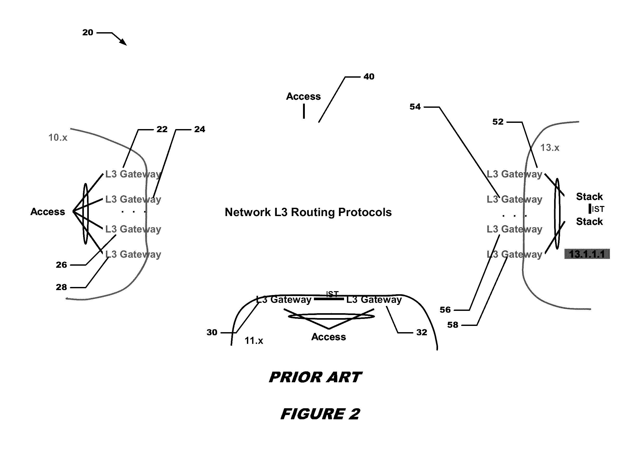 Method and apparatus providing single-tier routing in a shortest path bridging (SPB) network