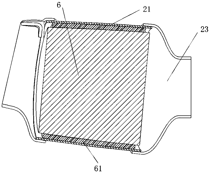 Gasoline engine tail gas catalytic purifying system conforming to China VI emission standard