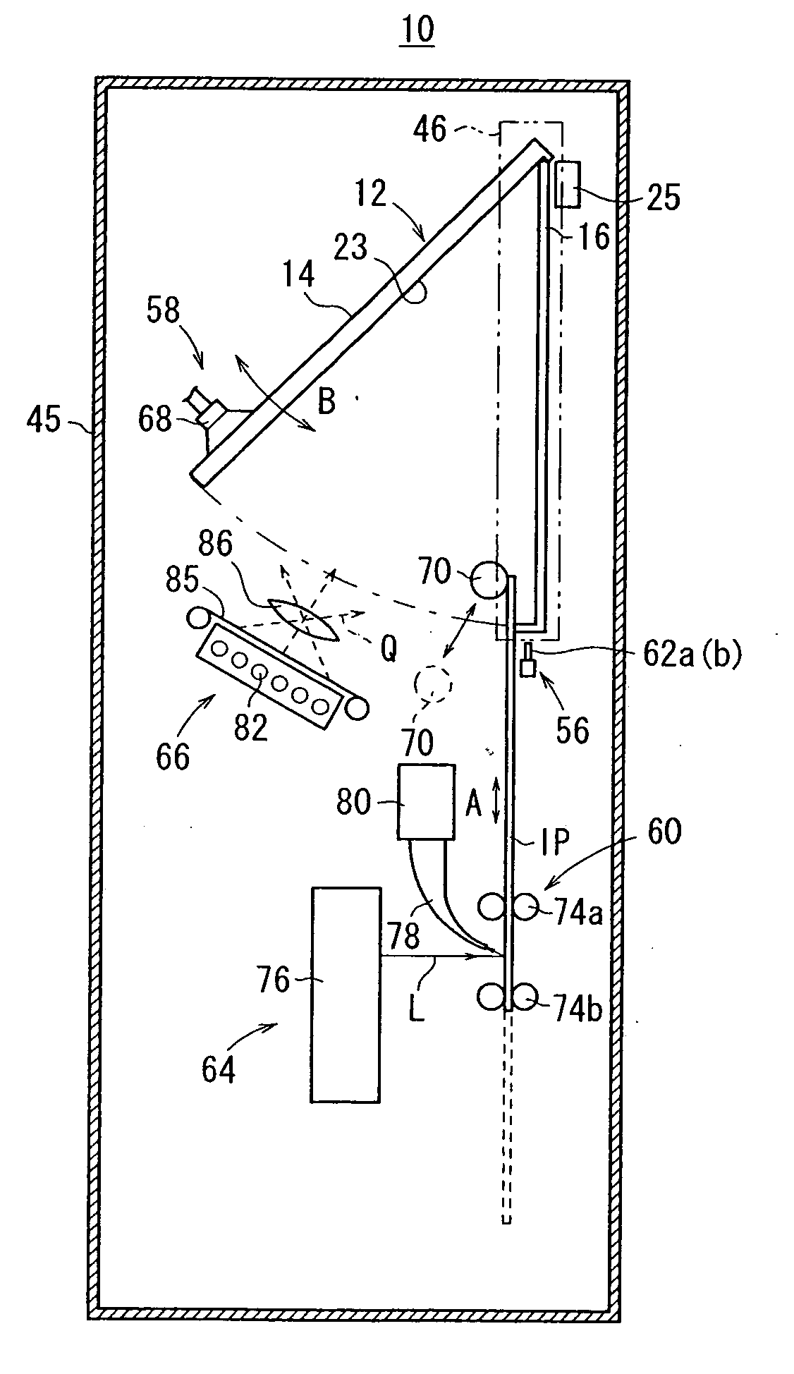 Apparatus for and method of reading and erasing radiation image information