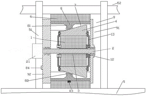 Locking device for hanging device and use method of locking device