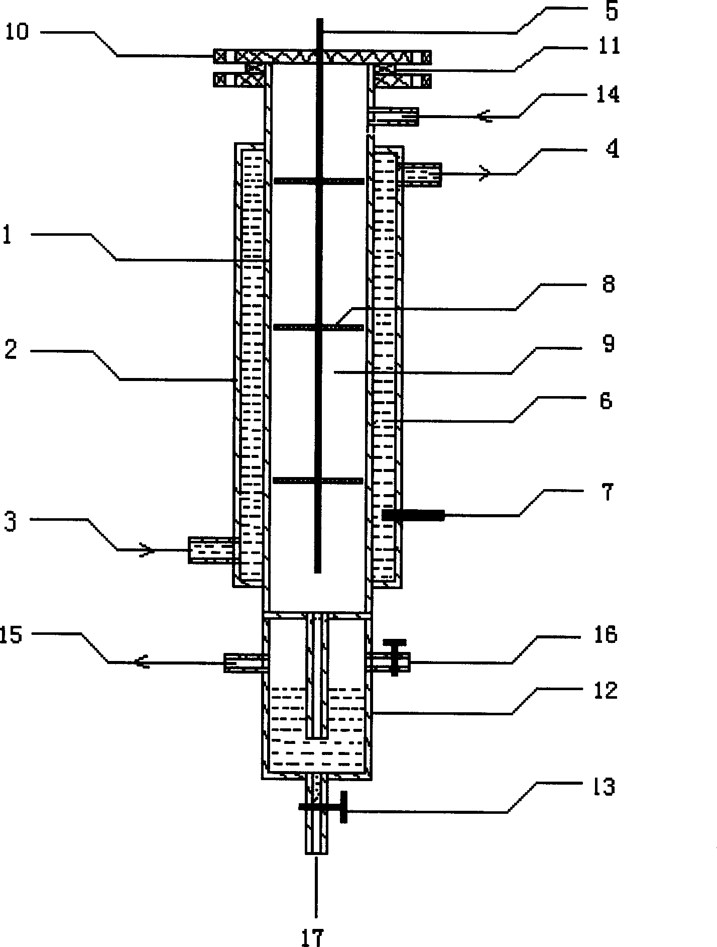 Method and device for directly synthesizing hydrogen peroxide at room temperature