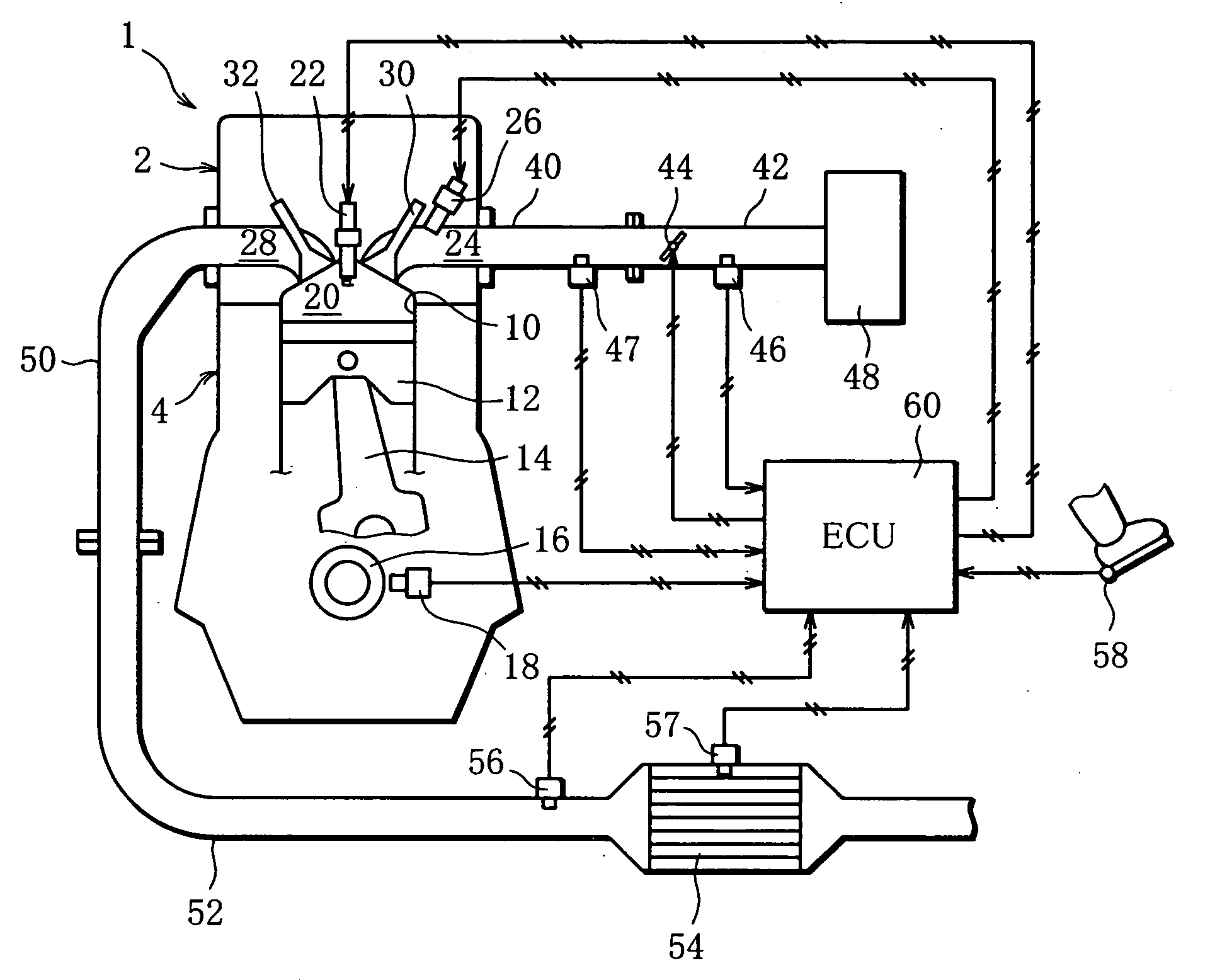 Controller of an internal combustion engine
