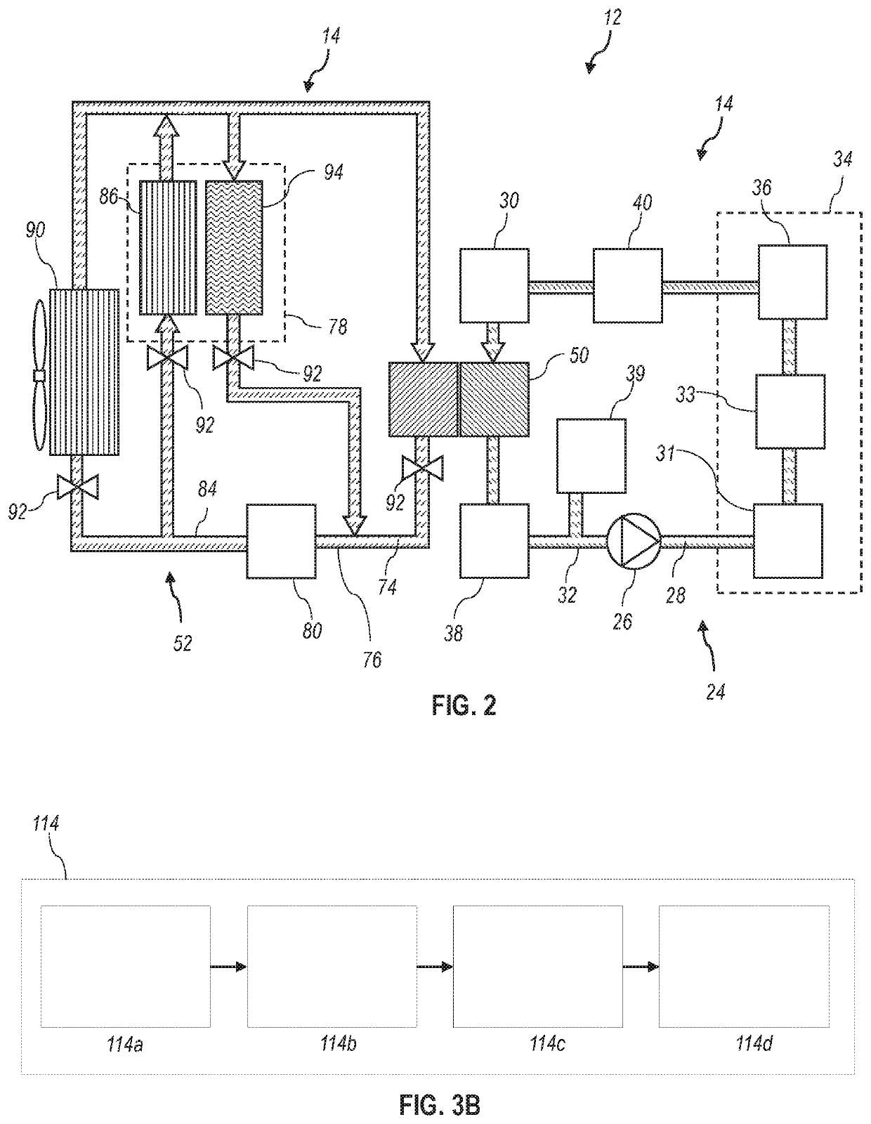Thermal system control for a vehicle